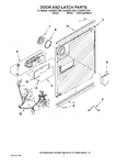 Diagram for 03 - Door And Latch Parts