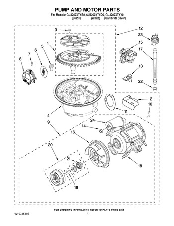 Diagram for GU3200XTXY0