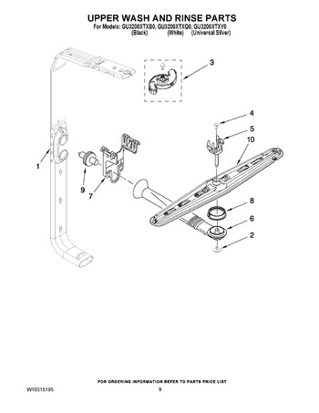 Diagram for GU3200XTXY0