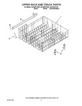 Diagram for 09 - Upper Rack And Track Parts