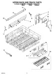 Diagram for 09 - Upper Rack And Track Parts