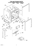 Diagram for 07 - Tub And Frame Parts