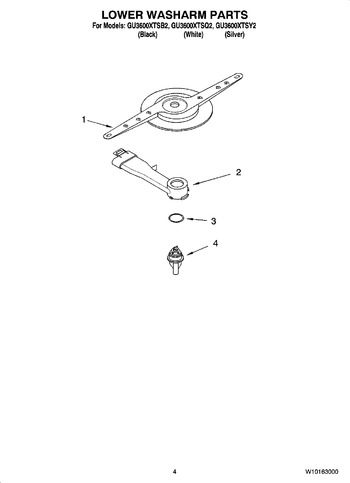 Diagram for GU3600XTSB2