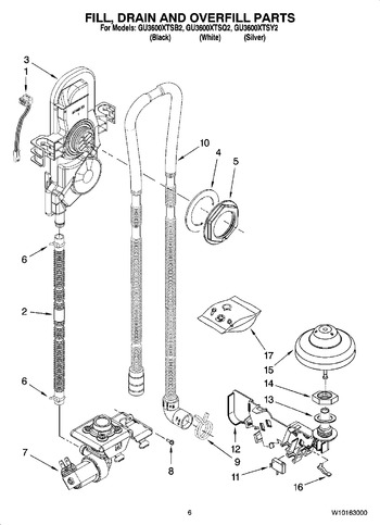 Diagram for GU3600XTSB2