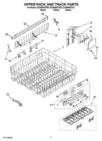 Diagram for GU3600XTSB2