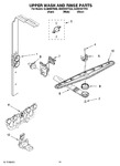 Diagram for 10 - Upper Wash And Rinse Parts