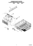 Diagram for 11 - Lower Rack Parts, Optional Parts (not Included)