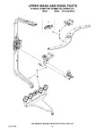 Diagram for 07 - Upper Wash And Rinse Parts