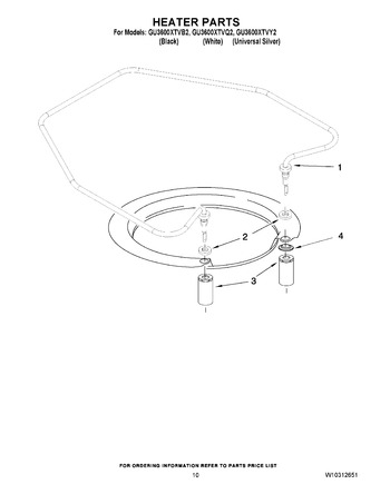 Diagram for GU3600XTVY2