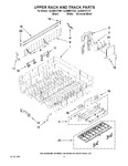 Diagram for 09 - Upper Rack And Track Parts