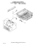 Diagram for 10 - Lower Rack Parts