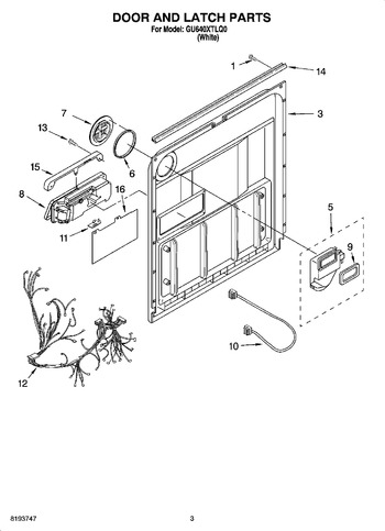 Diagram for GU640XTLQ0