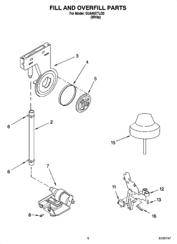 Diagram for GU640XTLQ0