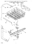 Diagram for 05 - Upper Dishrack And Water Feed