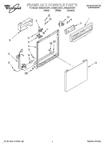 W11086533 : Whirlpool W11086533 Dishwasher Insulation Shield