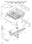 Diagram for 05 - Upper Dishrack And Water Feed