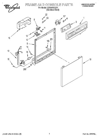 Diagram for GU980SCGS1