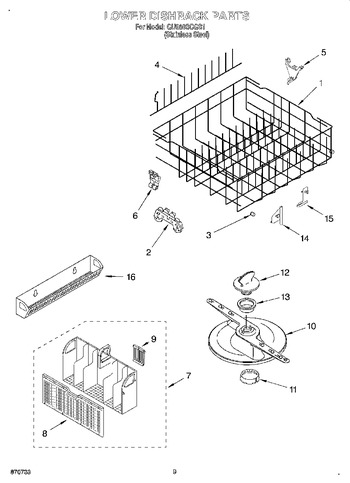 Diagram for GU980SCGS1