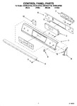 Diagram for 02 - Control Panel Parts