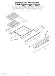 Diagram for 05 - Drawer And Rack Parts