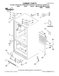 Diagram for 01 - Cabinet Parts