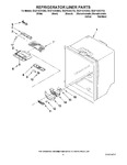 Diagram for 04 - Refrigerator Liner Parts