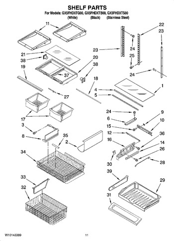 Diagram for GX5FHDXTS00