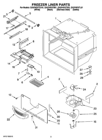 Diagram for GX5FHDXTB01