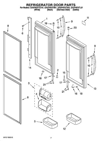 Diagram for GX5FHDXTQ01