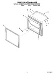 Diagram for 07 - Freezer Door Parts