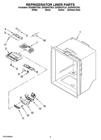 Diagram for GX5SHDXTS01