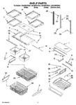 Diagram for 06 - Shelf Parts