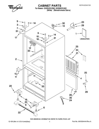 Diagram for GX5SHDXVA02