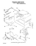 Diagram for 02 - Freezer Liner Parts