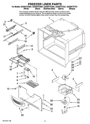 Diagram for GX5SHTXTL01