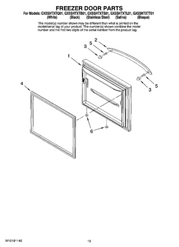 Diagram for GX5SHTXTL01