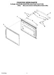 Diagram for 03 - Freezer Door Parts