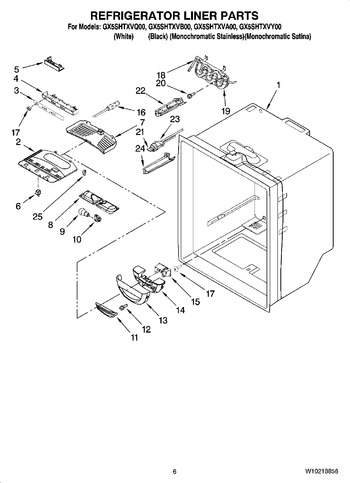 Diagram for GX5SHTXVY00