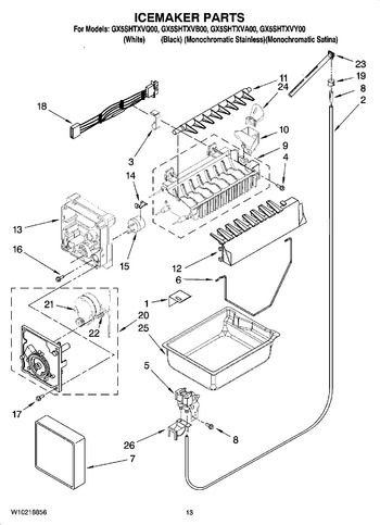 Diagram for GX5SHTXVA00