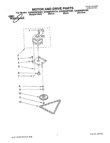 Diagram for GX900QPKS0