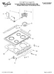 Diagram for 01 - Cooktop, Literature