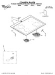 Diagram for 01 - Cooktop Parts