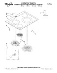 Diagram for 01 - Cooktop Parts