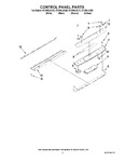 Diagram for 02 - Control Panel Parts