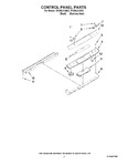 Diagram for 02 - Control Panel Parts