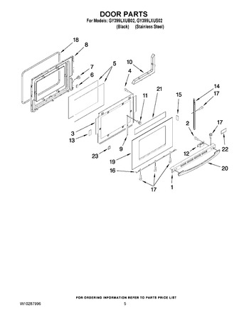 Diagram for GY399LXUB02