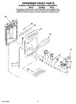 Diagram for 08 - Dispenser Front Parts