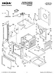 Diagram for 01 - Oven Parts