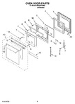 Diagram for 02 - Oven Door Parts