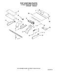 Diagram for 05 - Top Venting Parts